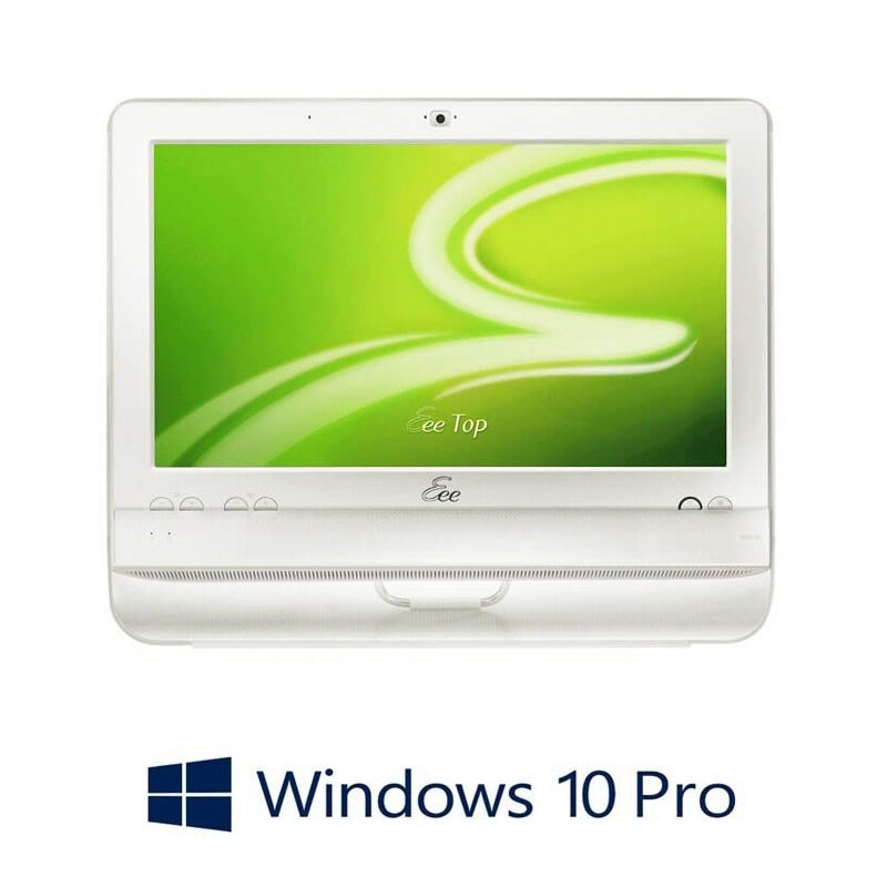 All-in-One Touchscreen ASUS Eee Top ET1602, Intel N270, SSD, Webcam, Win 10 Pro