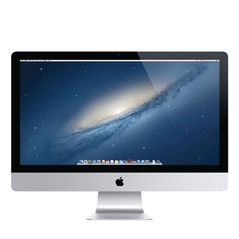 Apple iMac A1312 SH, Quad Core i5-2500S, 480GB SSD NOU, 27 inci 2K IPS, Grad B