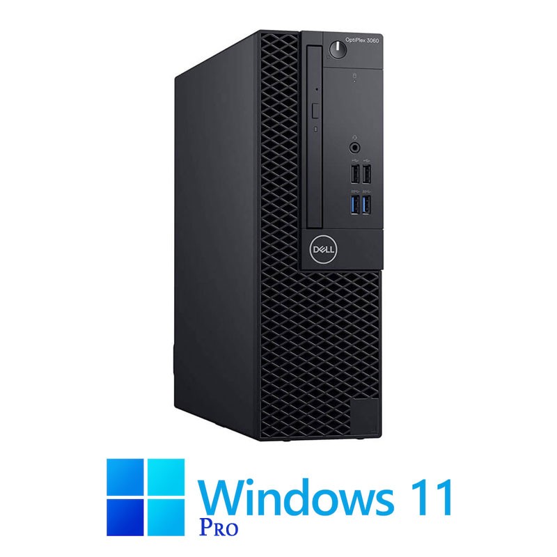 Calculator Dell OptiPlex 3060 SFF, Hexa Core i5-9500, 16GB DDR4, Win 11 Pro