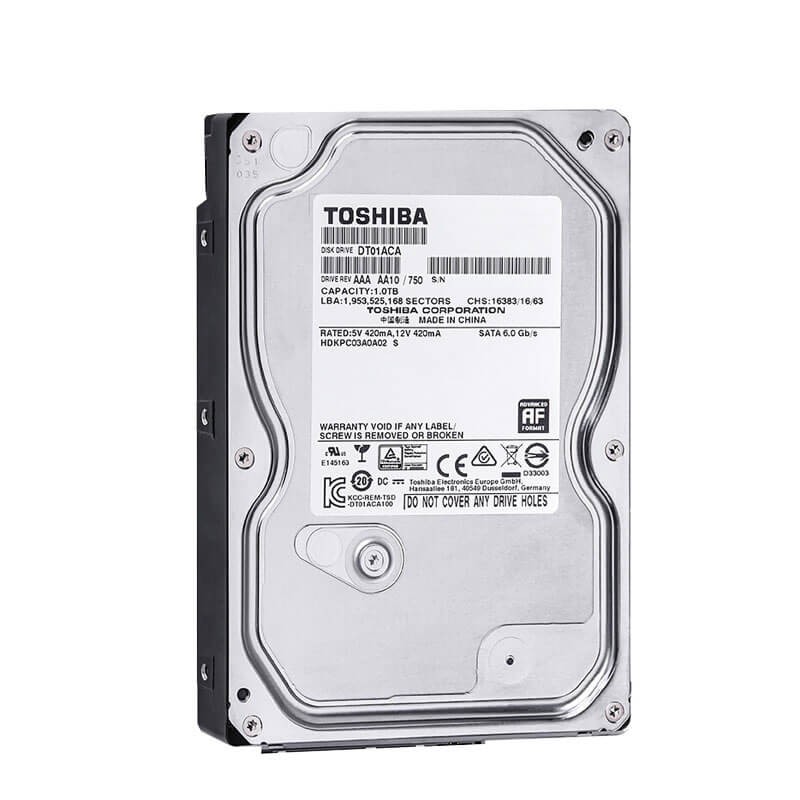 HDD Toshiba DT01ACA100, 1TB SATA3 6GB/s, 3.5 inci, 7.2K RPM, 32MB Cache