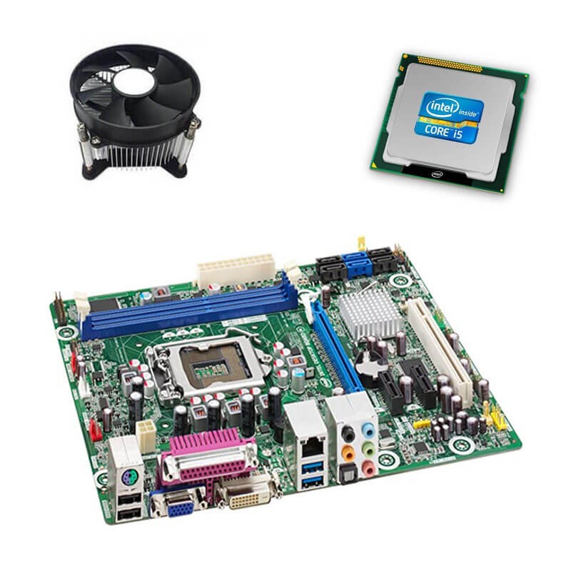Kit Placi de baza Intel DH61BE, Intel Quad Core i5-2400, Cooler