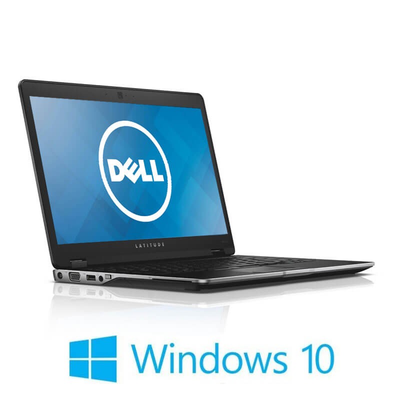 Laptop Dell Latitude 6430u, Intel i7-3687U, 128GB SSD, 14 inci, Webcam, Win 10 Home