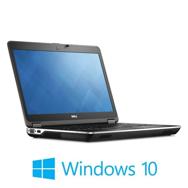 Laptop Dell Latitude E6440, i5-4310M, 256GB SSD NOU, 14 inci, Webcam, Win 10 Home