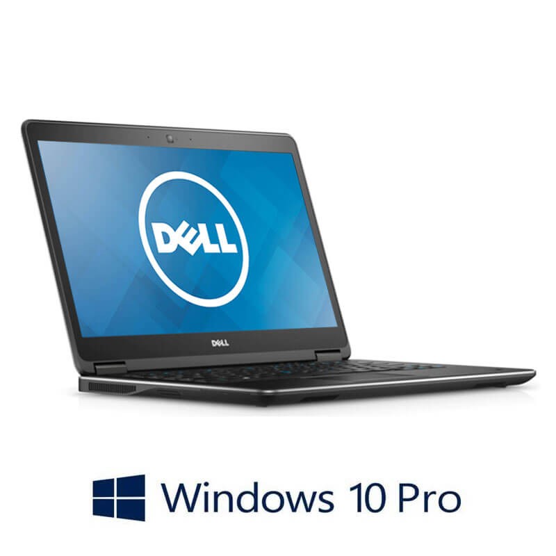 Laptop Dell Latitude E7440, i7-4600U, 256GB SSD NOU, Full HD, Webcam, Win 10 Pro