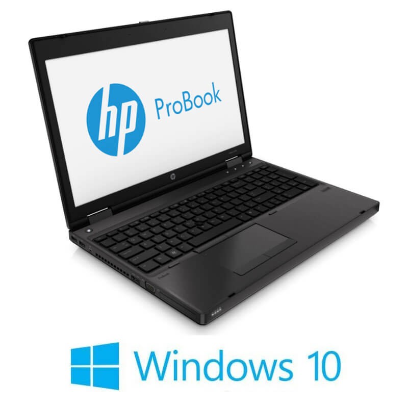 Laptop HP ProBook 6570b, i5-3210M, 256GB SSD, 15.6 inci, Webcam, Win 10 Home