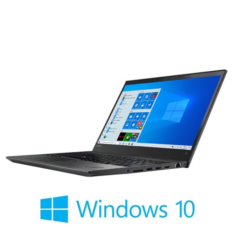 Laptop Lenovo ThinkPad T570, i7-7600U, 32GB DDR4, SSD, FHD IPS, Win 10 Home