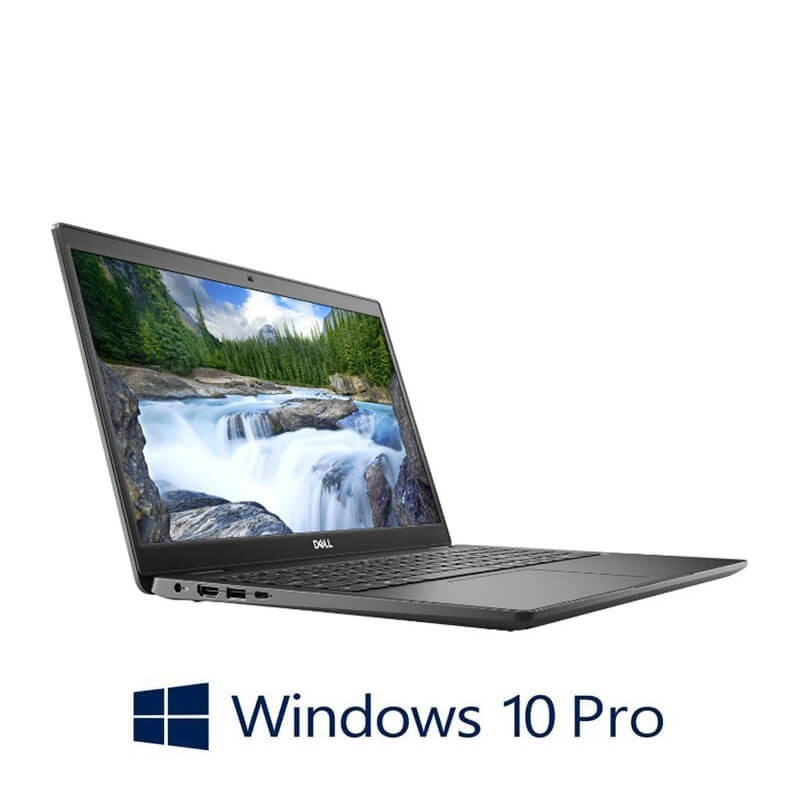 Laptopuri Dell Latitude 3510, Quad Core i5-10210U, SSD, Display NOU FHD, Win 10 Pro