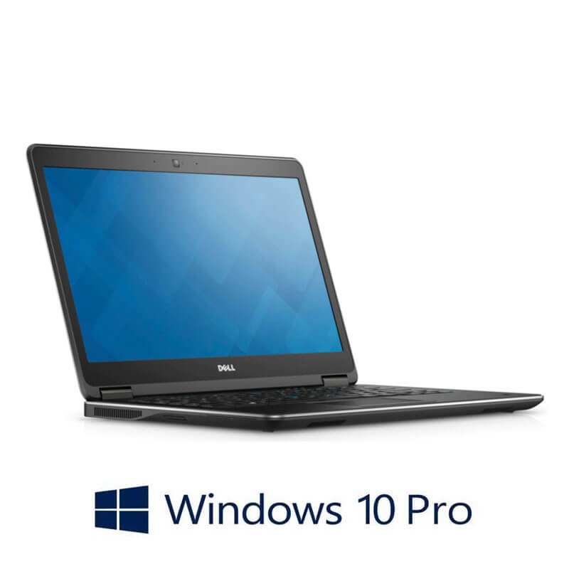Laptopuri Dell Latitude E7440, Intel i5-4300U, 256GB SSD, 14 inci, Webcam, Win 10 Pro