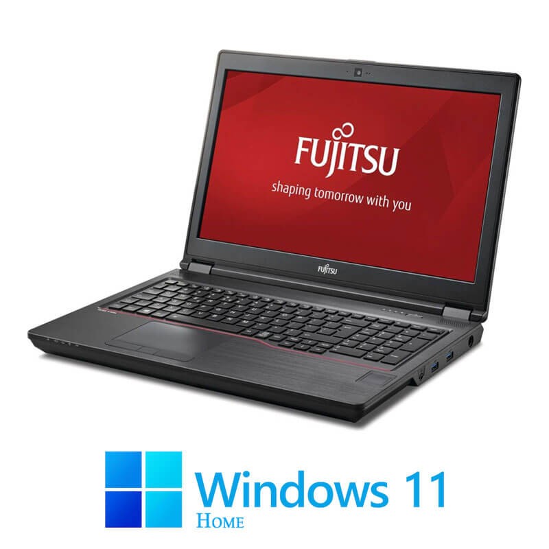 Laptopuri Fujitsu CELSIUS H780, Hexa Core i7-8750H, 32GB, Quadro P600, Win 11 Home