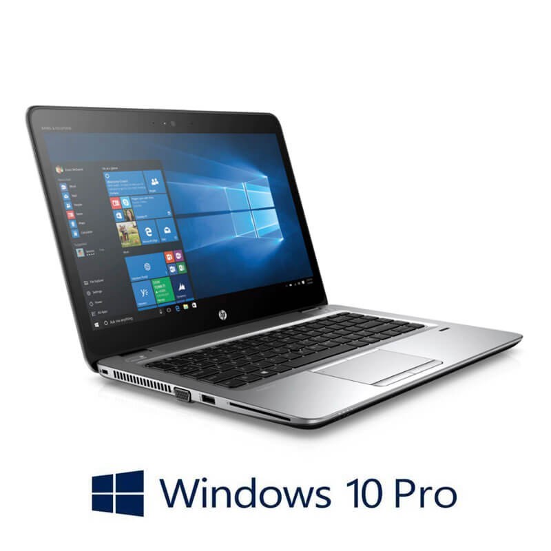 Laptopuri HP EliteBook 840 G3, i7-6600U, 512GB SSD M.2, Full HD, Webcam, Win 10 Pro