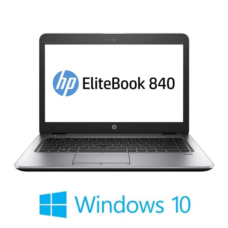 Laptopuri HP EliteBook 840 G4, Intel i7-7600U, 512GB SSD, Full HD, Webcam, Win 10 Home