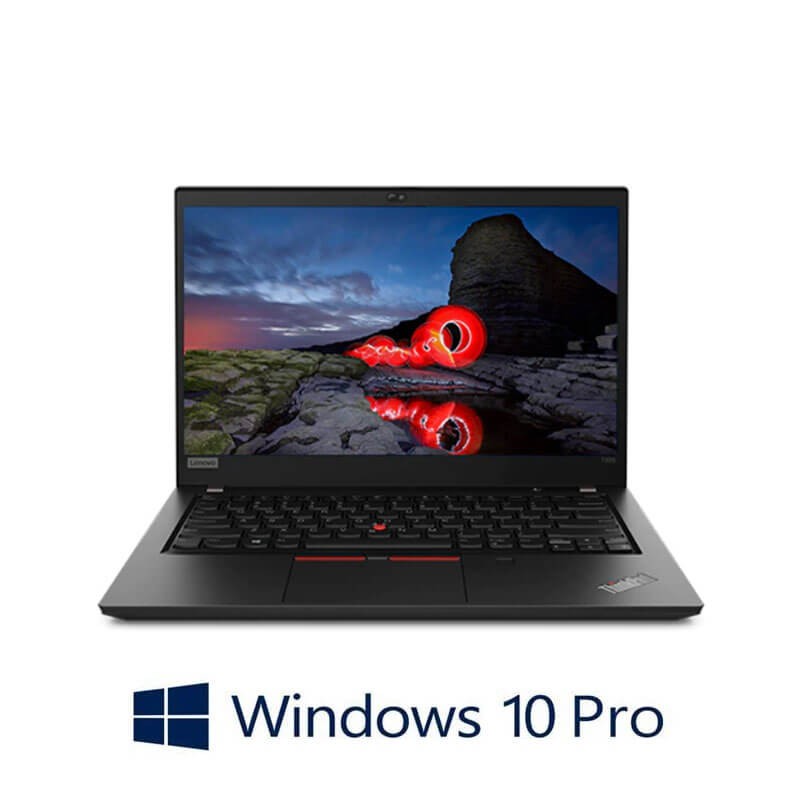 Laptopuri Touchscreen Lenovo ThinkPad T495, Ryzen 5 Pro 3500U, SSD, Win 10 Pro