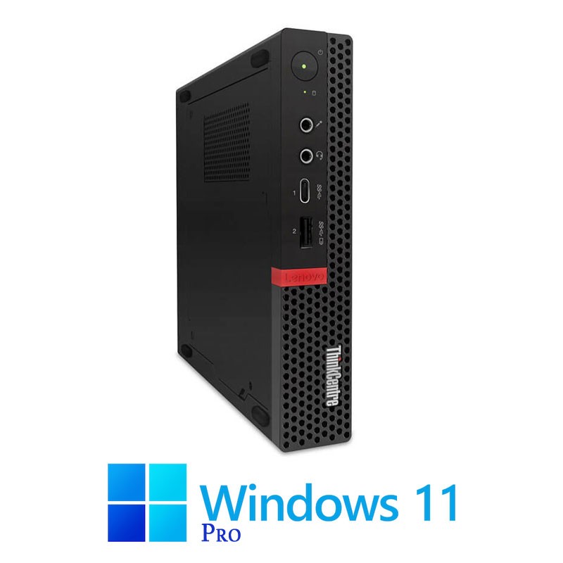 Mini Calculatoare Lenovo ThinkCentre M720q, i3-9100T, 16GB DDR4, 256GB SSD, Win 11 Pro