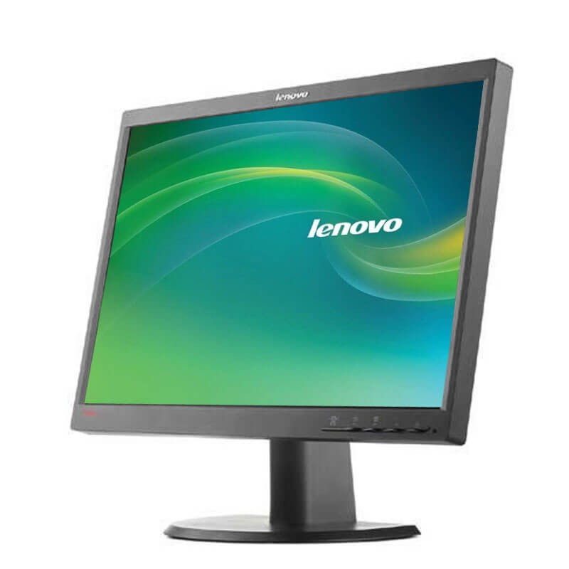 Monitor LCD second hand Lenovo ThinkVision L2240Pwd, Grad A-, 22 inci Widescreen