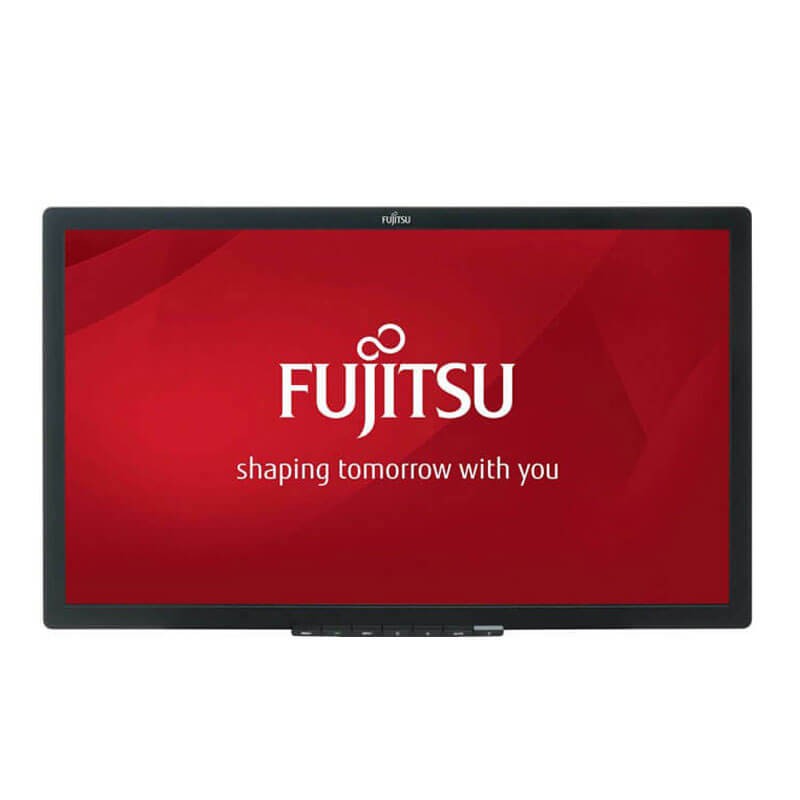 Monitor LED Fujitsu B24T-7, 24 inci Full HD, Fara Picior