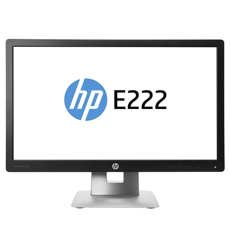 Monitor LED HP EliteDisplay E222, 21.5 inci Full HD, Panel IPS