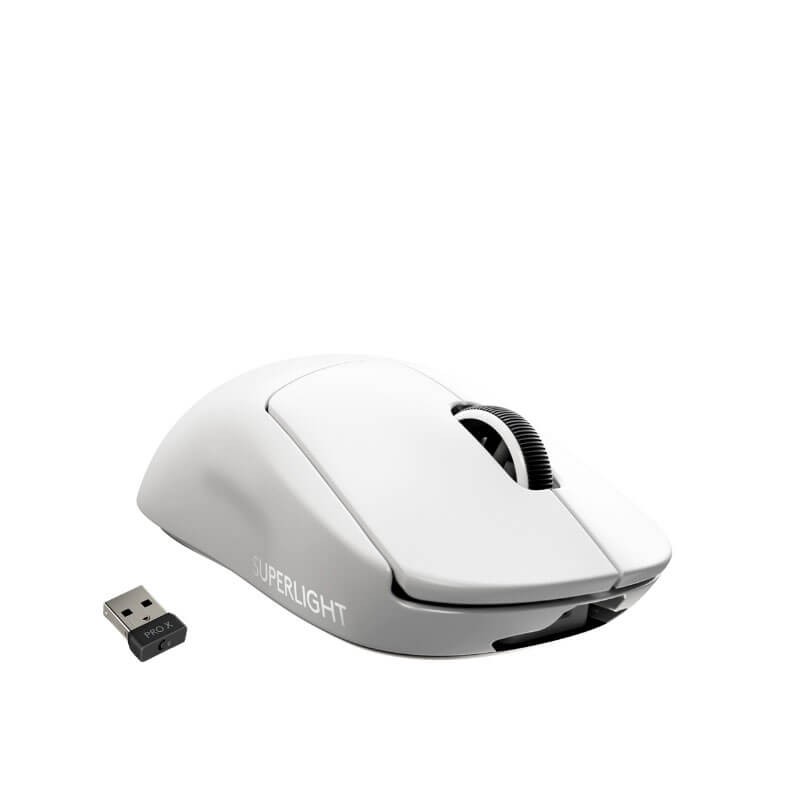 Mouse Gaming Wireless Logitech G PRO X SUPERLIGHT Alb