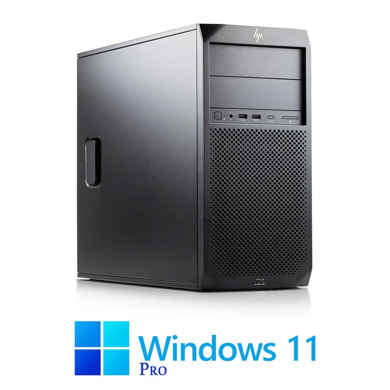 Statie grafica HP Z2 G4 Tower, Octa Core i7-9700, 32GB, 1TB SSD NVMe, Win 11 Pro