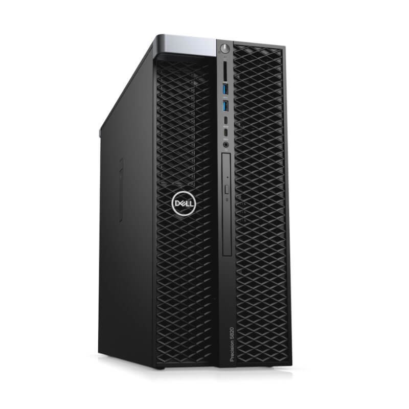 Statie grafica second hand Dell Precision 5820, Quad Core W-2123, 480GB SSD, Quadro K2200 4GB