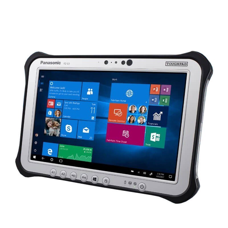 Tableta second hand Panasonic ToughPad FZ-G1, Intel i5-6300U, 128GB SSD, 10.1